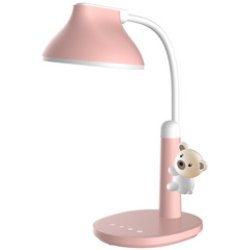Hansa Lampe de bureau à LED Twinkel, pied, rose pâle