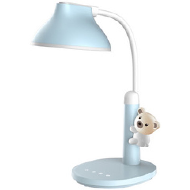 Hansa Lampe de bureau à LED Twinkel, pied, bleu clair