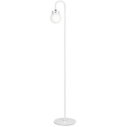 Hansa Lampadaire à LED rechargeable Flare bubble, blanc mat