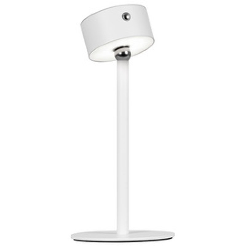 Hansa Lampe de bureau à LED rechargeable Flare ombre, blanc