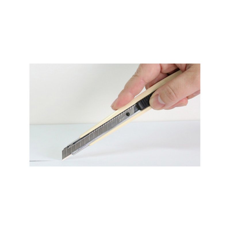 NT Cutter A-300RP, boîtier en plastique, beige