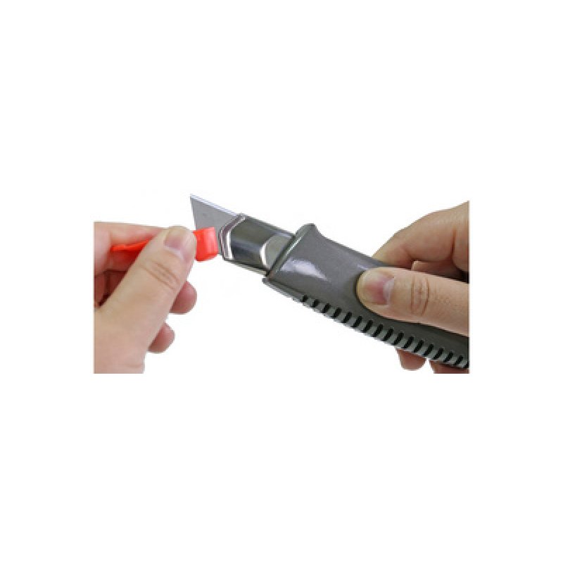 NT Cutter L-500GRP, boîtier en aluminium, anthracite