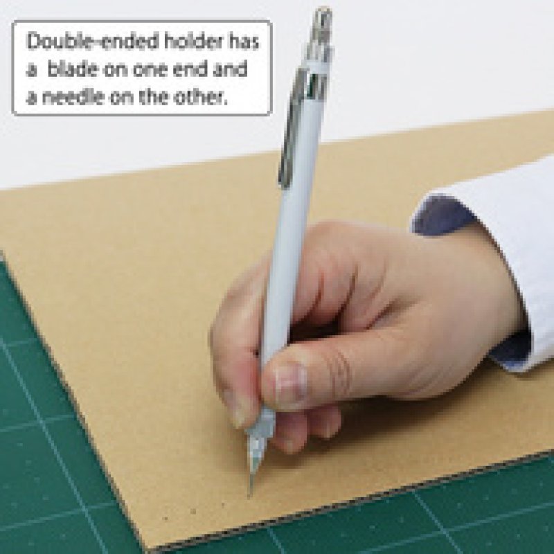 NT Cutter graphique D-1000P, aluminium, argent