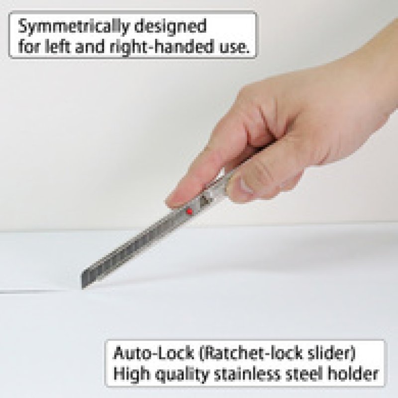 NT Cutter A-1P, boîtier en métal, couleur: argent