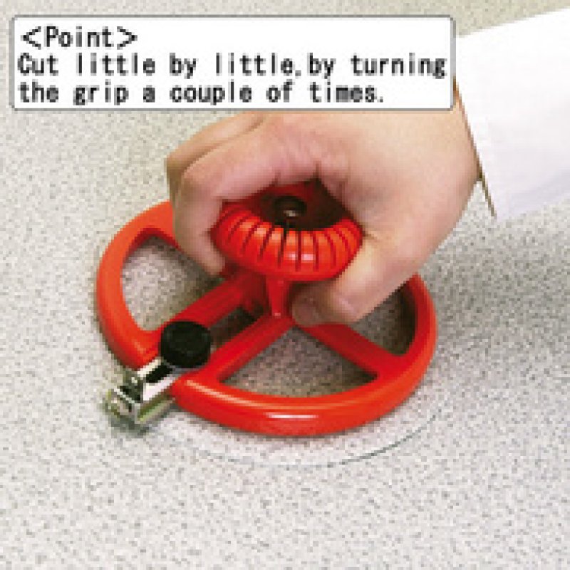 NT Cutter Coupe-cercles C-2500P, en plastique