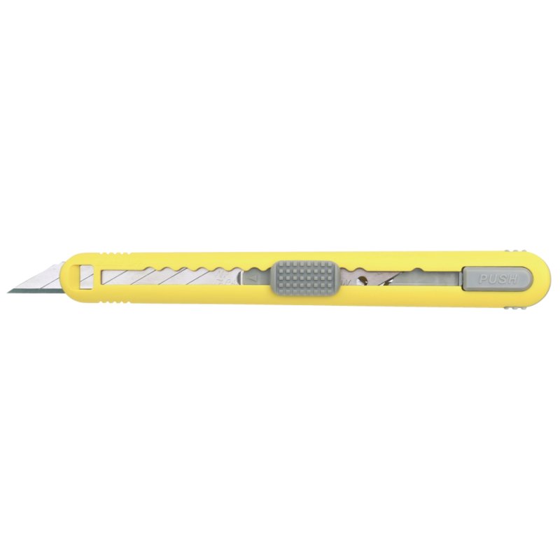 NT Cutter A553P, boîtier en plastique, jaune