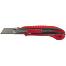 NT Cutter L-700RP, boîtier en plastique, lame 18 mm, rouge