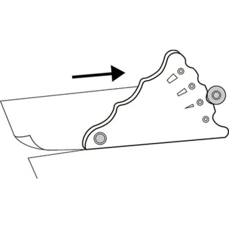 NT Cutter T-1P, boîtier en plastique, lame de 18 mm, beige