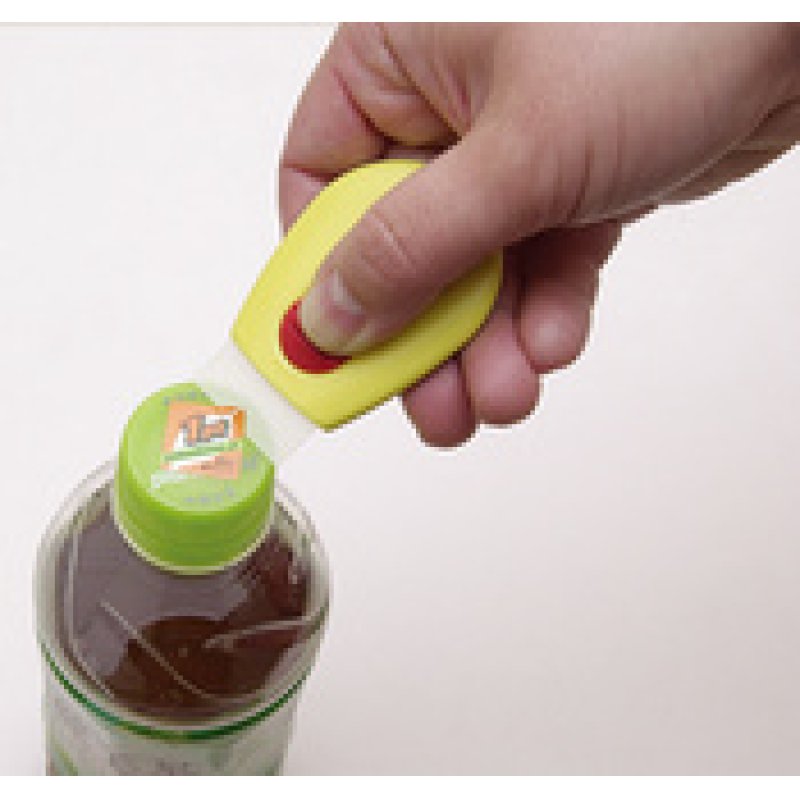 NT Cutter QT-1P, boîtier en plastique, gris/jaune