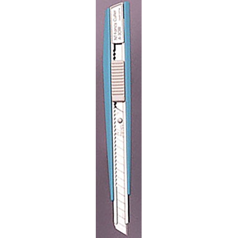 NT Cutter A-301RP (B), boîter en plastique, 9 mm, bleu