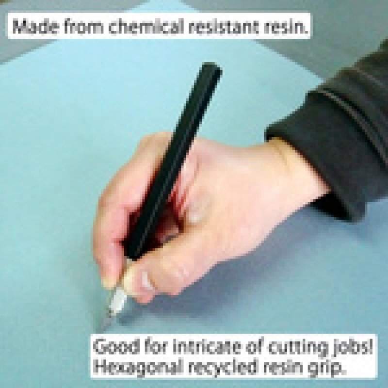 NT Cutter Scalpel eDL-400, boîtier plastique, noir