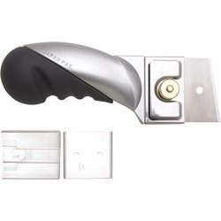 NT Cutter KT-2000GP, boîtier en aluminium, argent/noir