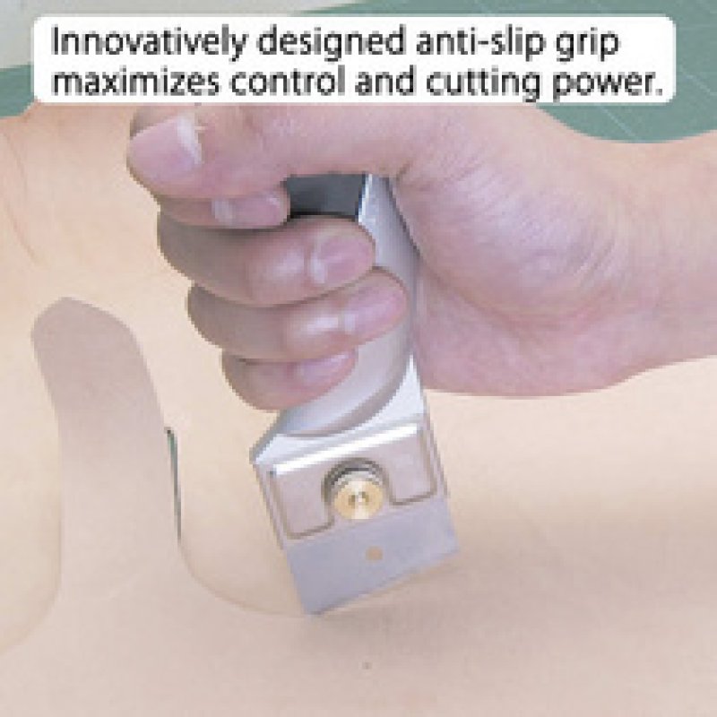 NT Cutter KT-2000GP, boîtier en aluminium, argent/noir