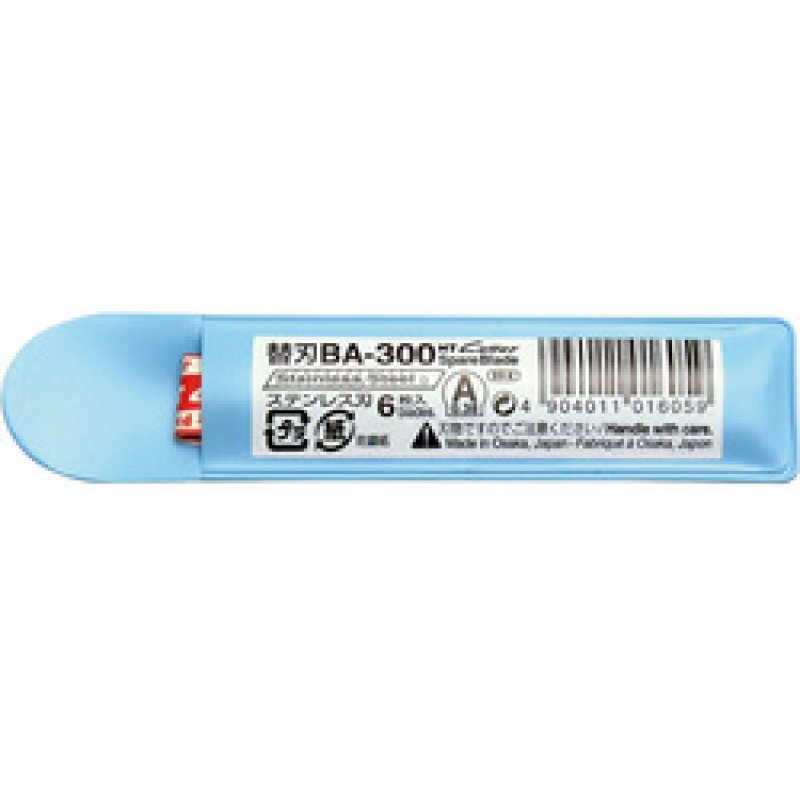 NT Cutter Lame de rechange BA-300, largeur: 9 mm, argent