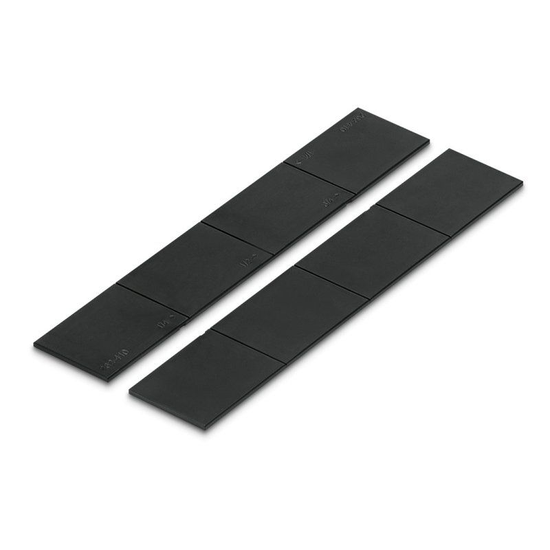 Styro 268-405.05 bac de rangement de bureau Polystyrène Noir, Blanc