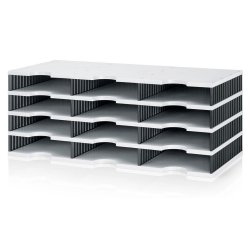 styro Module de base styrodoc trio, 12 compartiments,