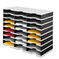 Styro 268-0308.98 office drawer unit Black, Grey