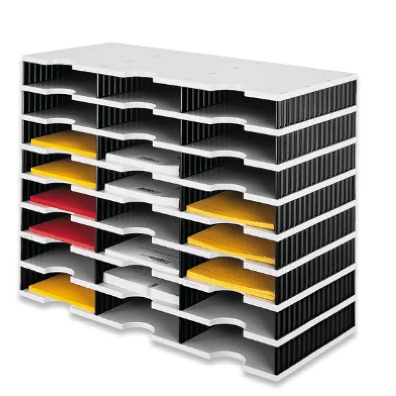 Styro 268-0308.98 unité de tiroir de bureau Noir, Gris