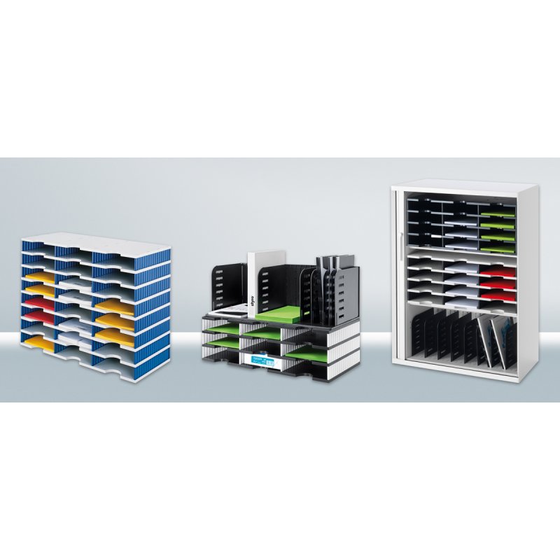 styro Module de base styrodoc trio, 6 compartiments,