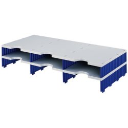 styro Module d'extension styrodoc trio, 6 compartiments,