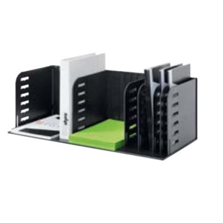 Styro 282-03007.98 bac de rangement de bureau Polystyrol Noir, Gris