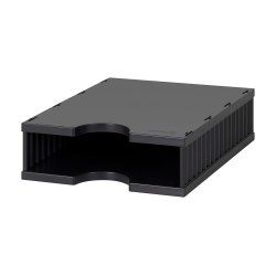 Styro 268-0101.99 bac de rangement de bureau Polystyrène Noir