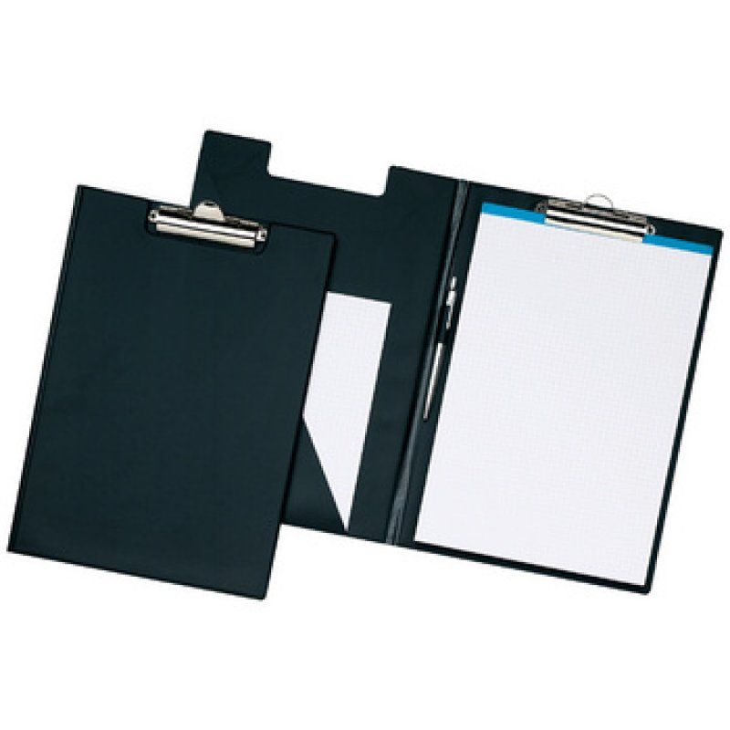 ELBA Porte-bloc à couverture Bantex, A4, noir