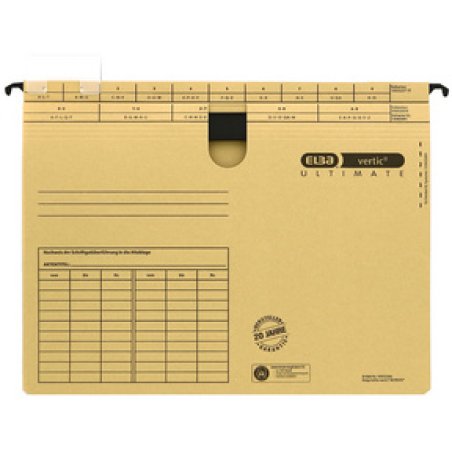 ELBA Heftung BZ, kaufmännische Heftung, schwarz