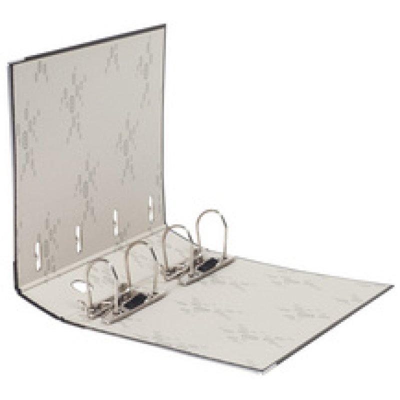 ELBA classeur double mécanisme rado, largeur dos: 75 mm,noir