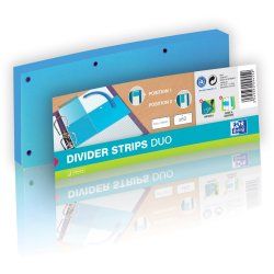 Oxford 400013889 divider Cardboard Blue 60 pc(s)