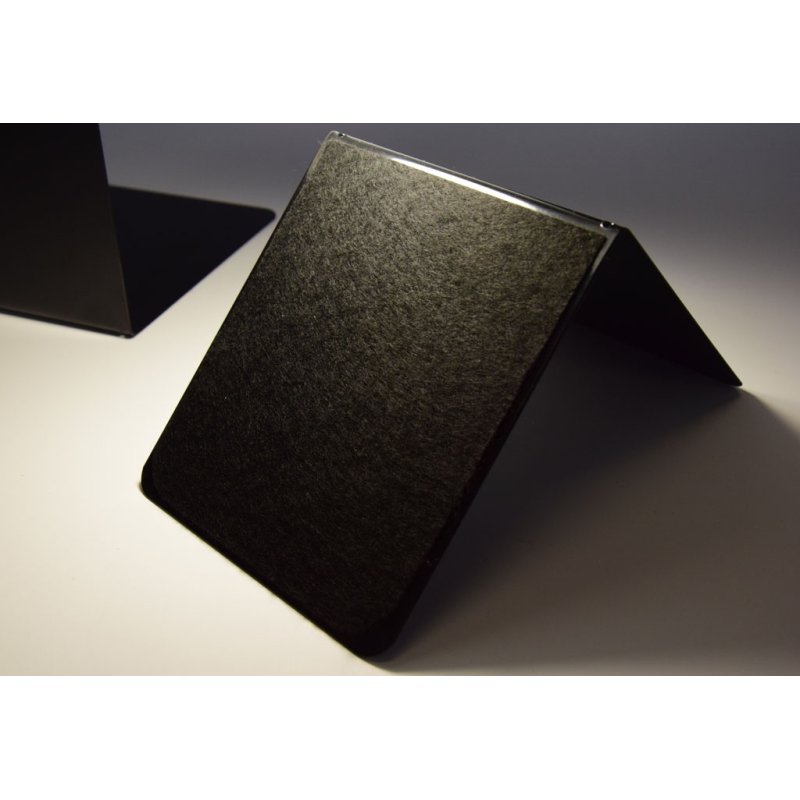 MAUL Serre-livres avec protection des surfaces, noir