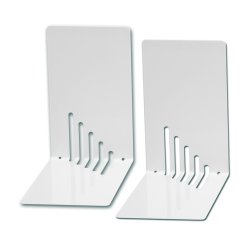 MAUL 3501002 bookend White Metal
