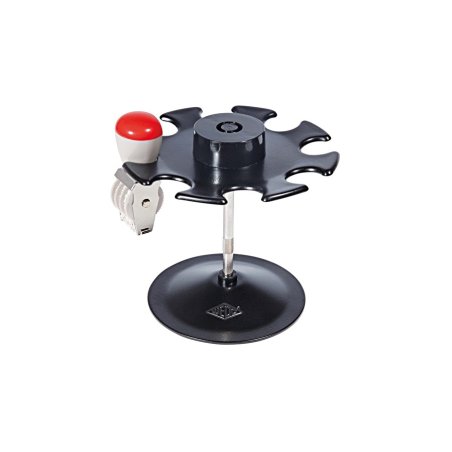WEDO Porte-timbres, pour 8 timbrres, rond, noir