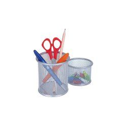 Wedo 65 454 porte crayons et stylos Métal Argent