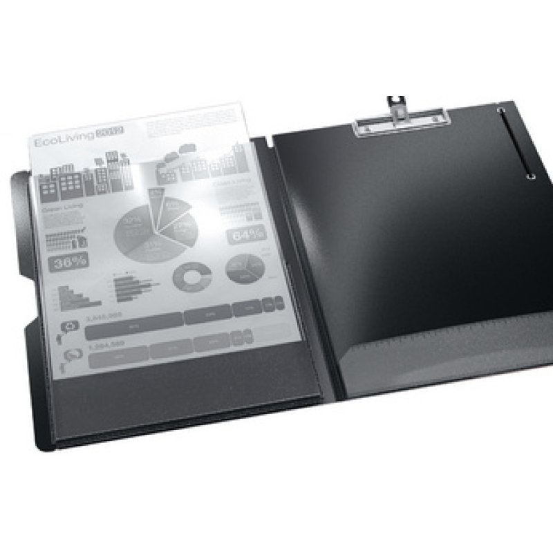 Oxford Porte-bloc double, en PP, gris