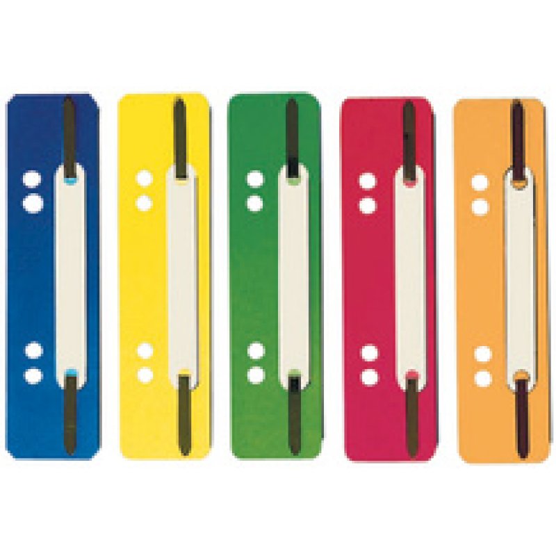 ELBA Relieurs à lamelle, PP, rouge, courts, 35 x 150 mm