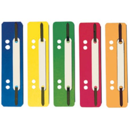 ELBA Relieurs à lamelle, PP, rouge, courts, 35 x 150 mm