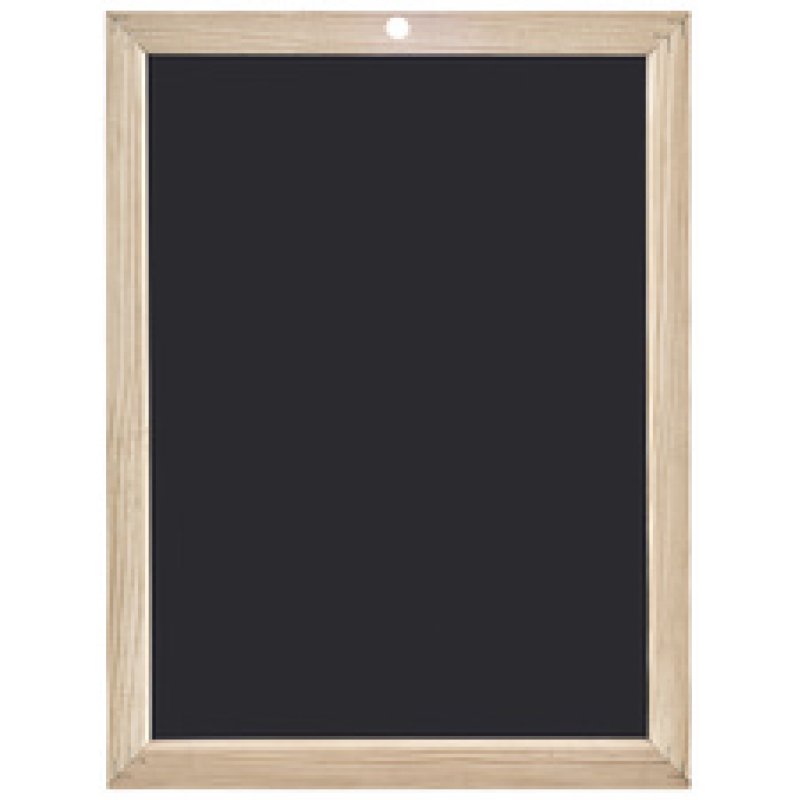 Wonday Ardoise en bois, uni, (l)300 x (H)450 mm, noir