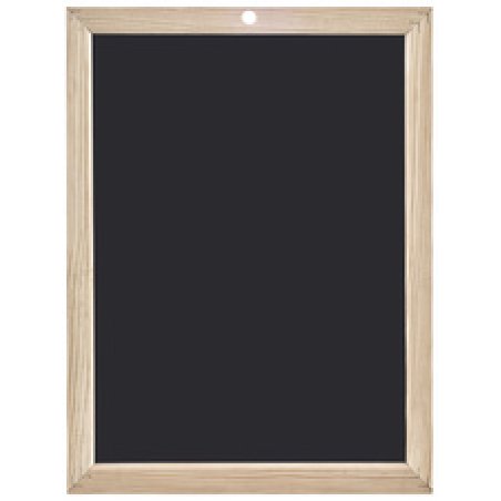 Wonday Ardoise en bois, uni, (l)300 x (H)450 mm, noir