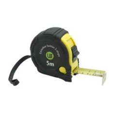 Wonday BME030081 règle ABS, Caoutchouc thermoplastique (TPR) Noir, Jaune 1 pièce(s)