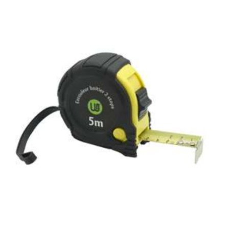 Wonday BME030081 ruler ABS, Thermoplastic Rubber (TPR) Black, Yellow 1 pc(s)