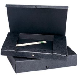 ELBA porte-documents A4, capacité 30 mm, noir