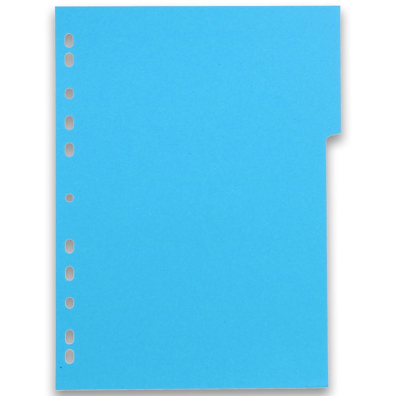 Oxford Intercalaires carton, uni, A4, multicolore, 12 touche