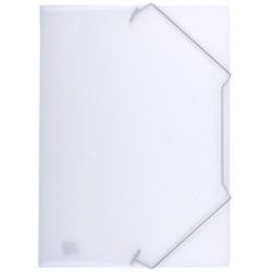 Oxford Chemise à élastiques image, A4, en PP, incolore