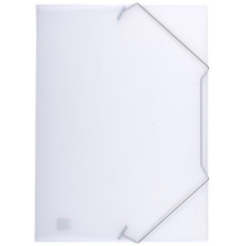 Oxford Chemise à élastiques image, A4, en PP, incolore