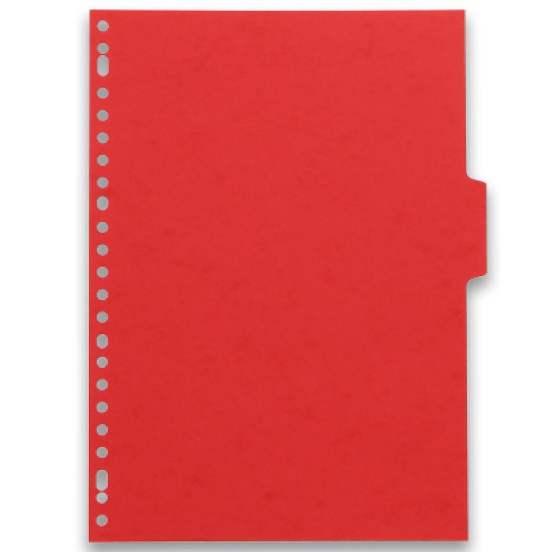 Oxford Intercalaires carton, uni, A4, multicolore, 6 touches