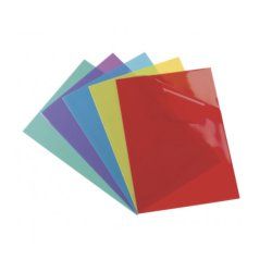 Oxford 100206665 folder PVC Blue, Green, Purple, Red, Yellow A4