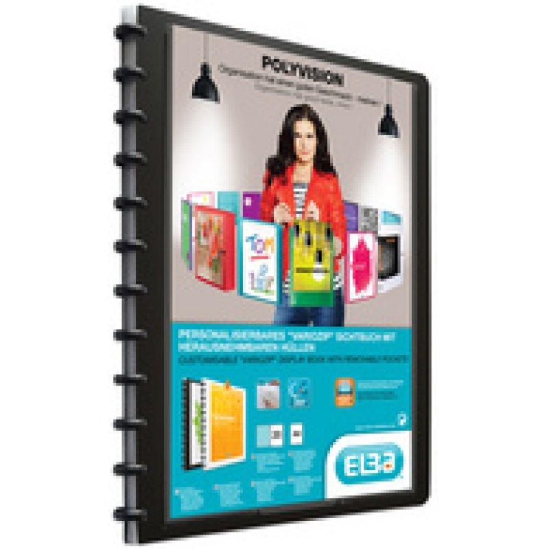 Oxford vario-zipp Protège-documents à anneaux overhead, A4,