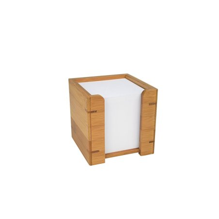 Wedo 61 707 bac de rangement de bureau Bambou Bois