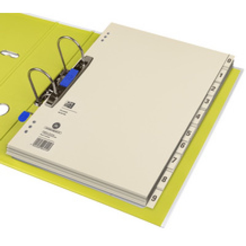 Oxford Intercalaires, 240 x 300 mm, imprimé 2 faces, chamois